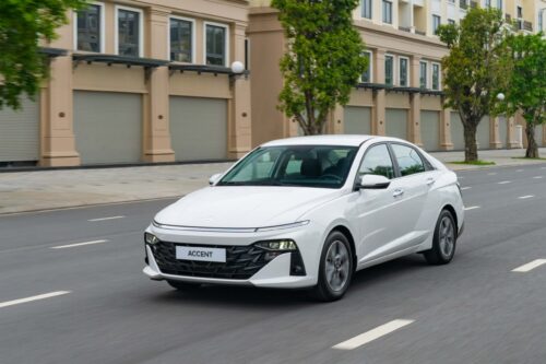 Hyundai Accent là một trong Các Dòng Xe 4 Chỗ Đưa Đón Sân Bay Tân Sơn Nhất Tại Thuê Xe Huy Đạt